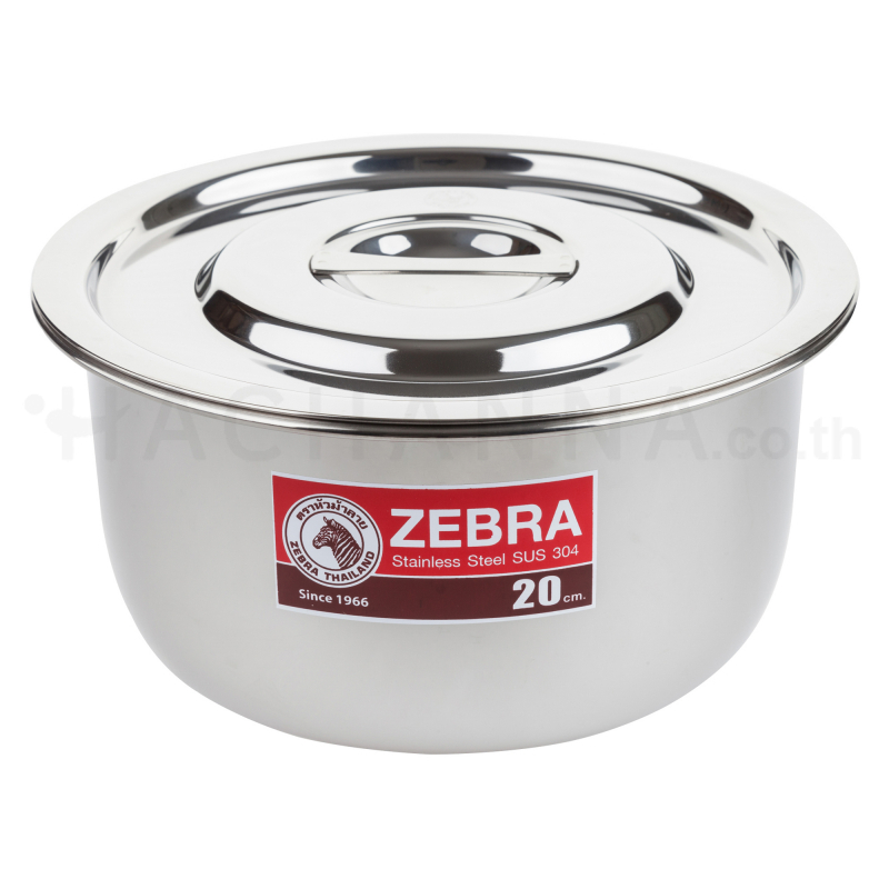 Zebra Stainless Steel Indian Pot