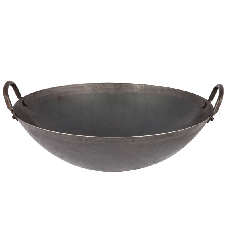 Carbon Steel Wok With Double Handle