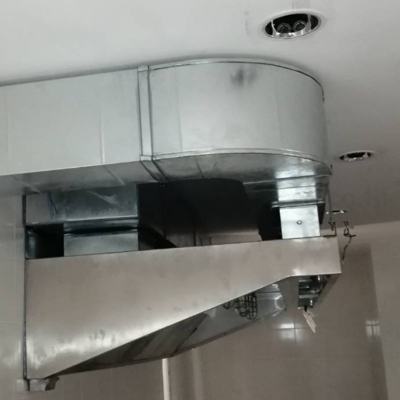 Exhaust hood and Intake air grille