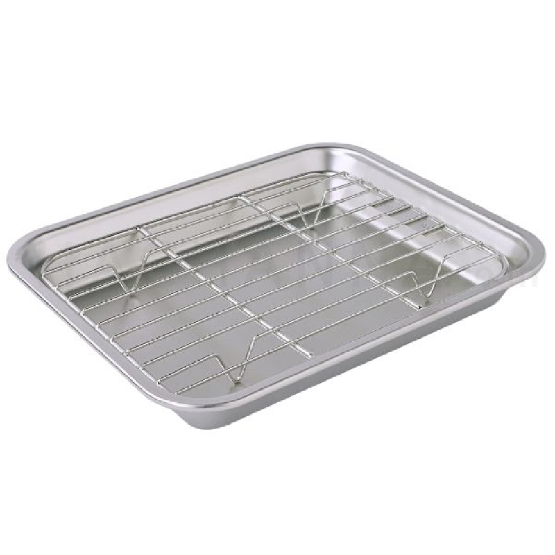 Stainless Tray with Net