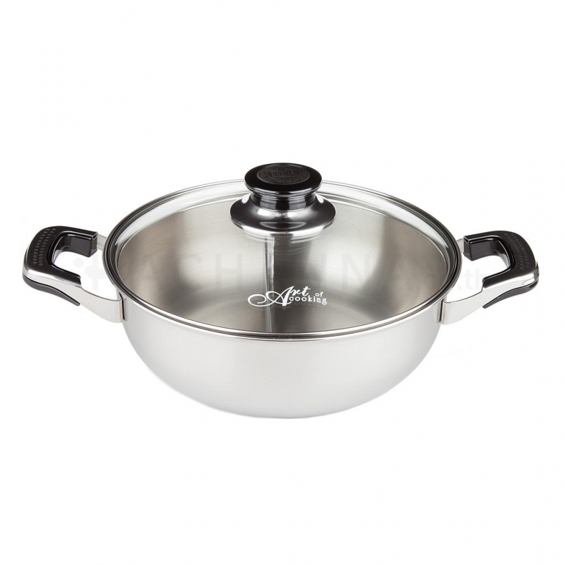 2 Compartment Shabu Pot 26 cm