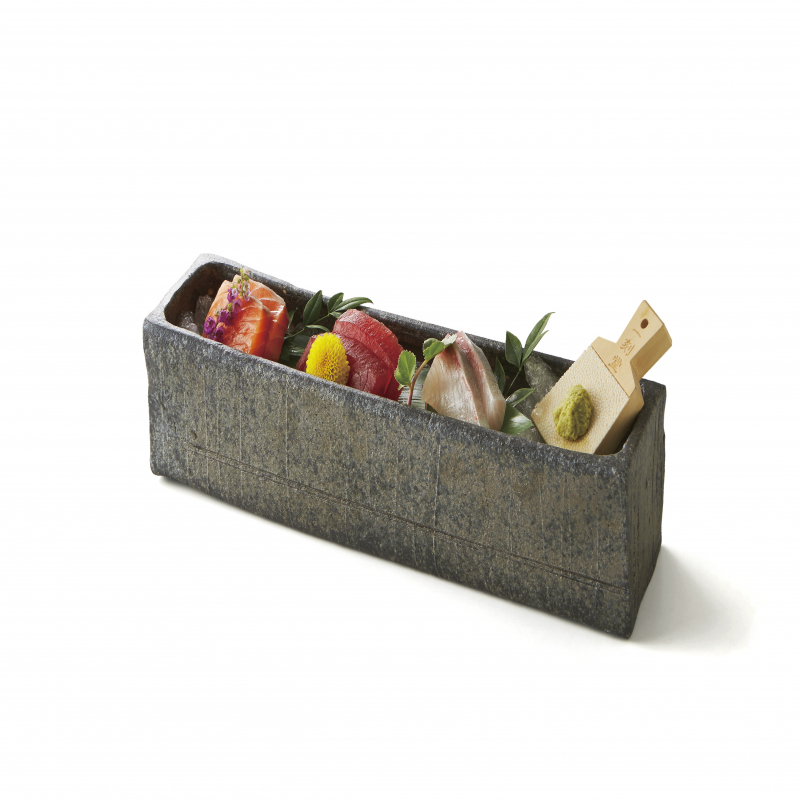 Sashimi Stone Box 34x8x8 cm