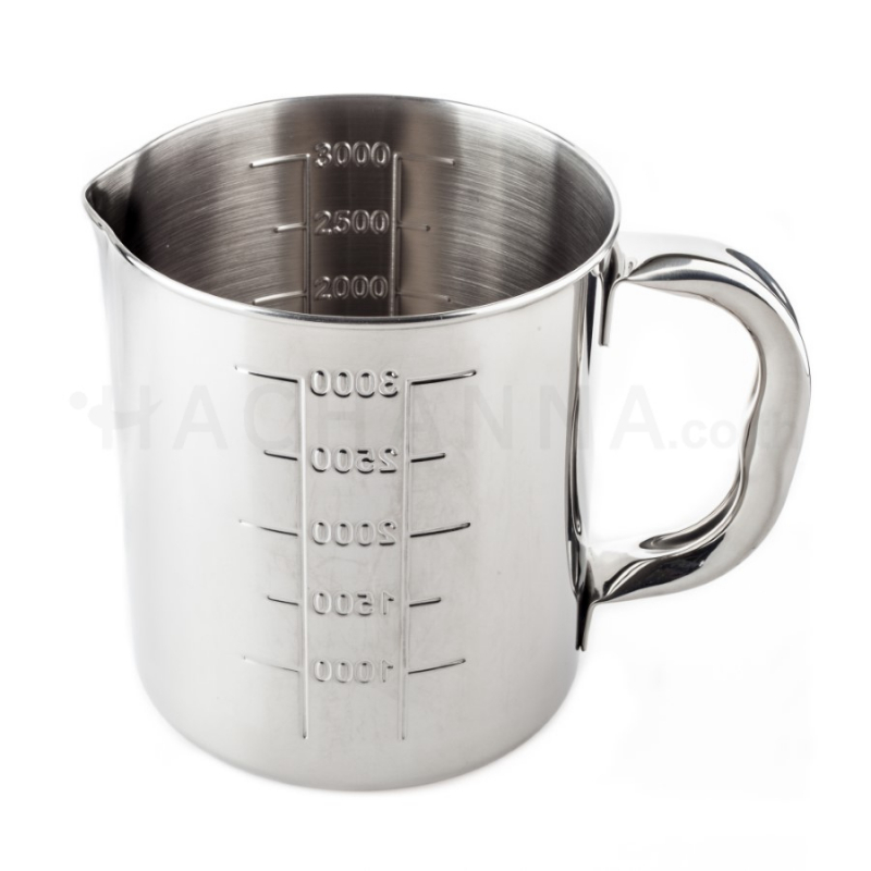 Stainless steel measuring cup 3000 ml (18-8)