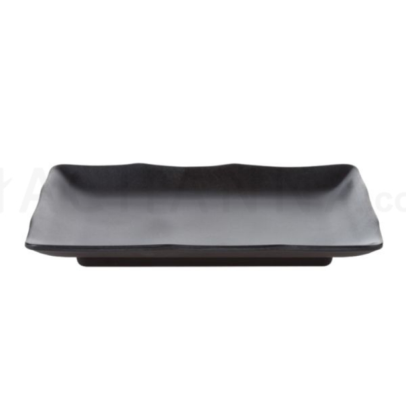 Agemono Rectangle Plate 8.25" (Zen Black)