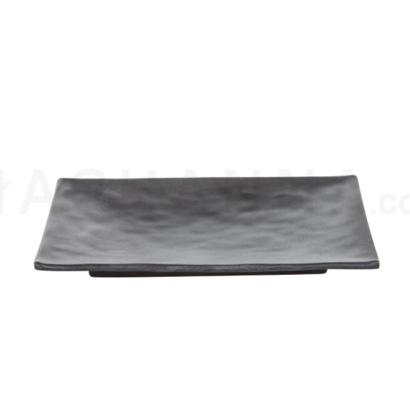 Wagashi Rectangle Plate 7.75" (Zen Black)