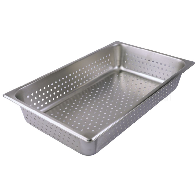 KAIBA Stainless Steel Perforated GN Pan 1/1-10 cm