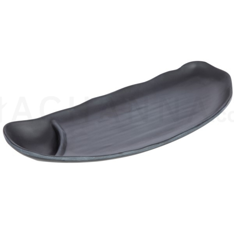 Gyoza Plate 10.75" (Zen Black)