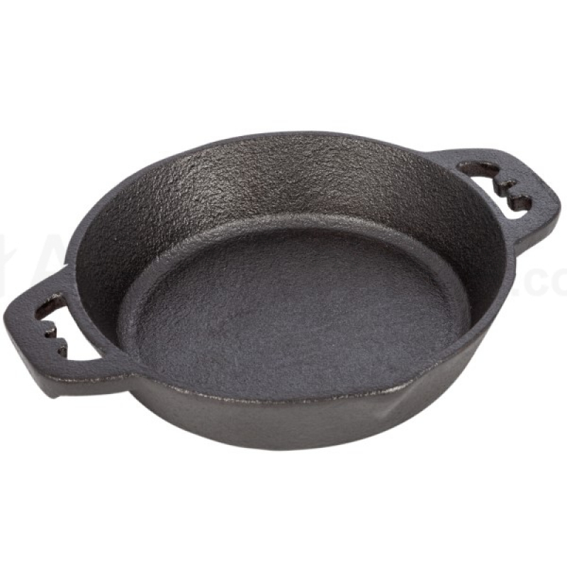 Seasoned Cast Iron Paella Pan 12"