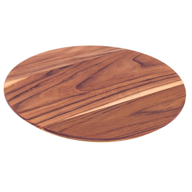 Round Teak Wood Board 22 cm