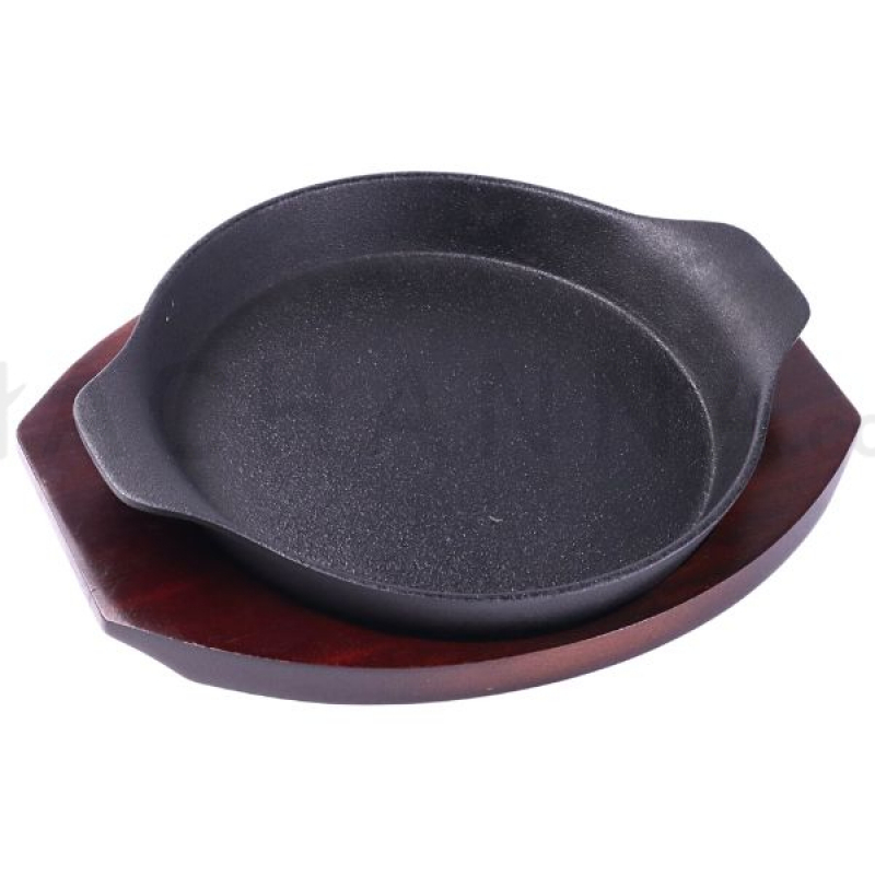 TOKIWA Round Cast Iron Steak Plate 20 cm