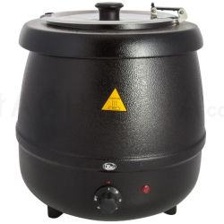 KAIBA Soup Warmer 10 Litre (Black)