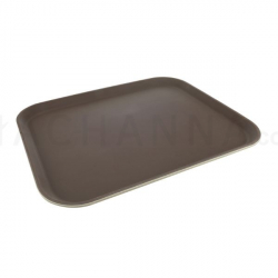 Rectangle Non-Slip Fiberglass Tray 14"x18" 