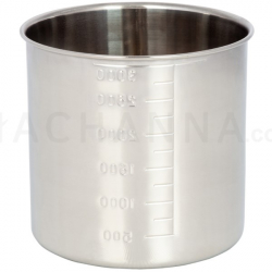 Stainless Steel Canister 16 cm 3000 ml