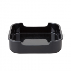 Suki Stackable Tray 5.5" (Black)