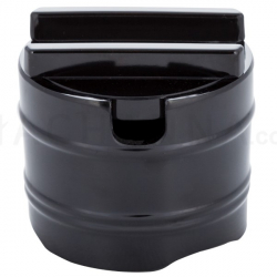 Black Condiment with Lid