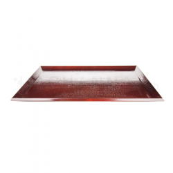 Non-Slip Tray 42x30.7 cm (Brown)