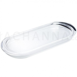 Acrylic Oval Tray 27x10 cm