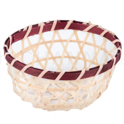 Bamboo Basket 9x4 cm