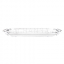 Acrylic Oval Tray 28x16 cm