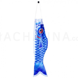Blue Carp Fish Decoration 75x21 cm