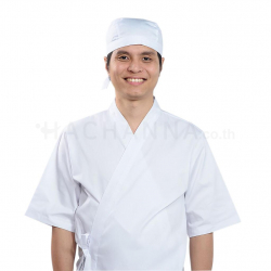 Japanese Chef Bandana (White)