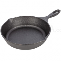 Seasoned Cast Iron Skillet 6.5"