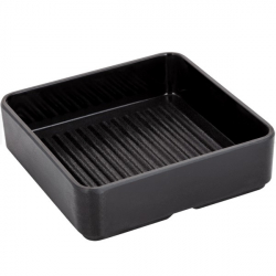 Shabu Shabu Stackable Tray 5.5" (Black)