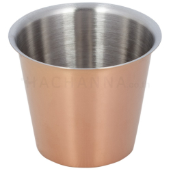 Stainless Steel Tumbler 10.6 cm (Rose Gold)