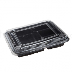 4 Compartment Disposable Food Container (25 Sets)