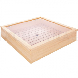 Wooden Neta box 36.5x36.5x10 cm