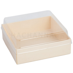 Woodden Square Box 14 cm (100 Sets)