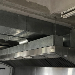 Exhaust hood and Intake air grille 1100x1600x500 mm