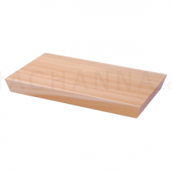 Hinoki plate 24x15x2.5 cm