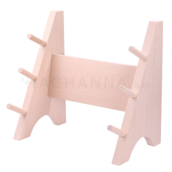 Wooden knife stand 3 piece