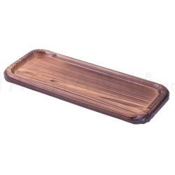 Wooden condiments tray 23x8.3 cm