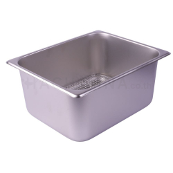 Stainless Tray with Net 32.5x26.5x15 cm