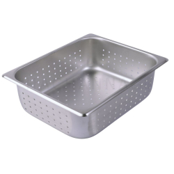 KAIBA Stainless Steel Perforated GN Pan 1/2-10 cm