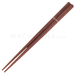 Walnut Octagon Chopsticks 23 cm