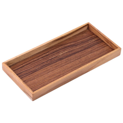 Teak Wood Tray 17x8 cm