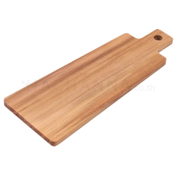 Teak Wood Cutting Board 9.5x25 cm