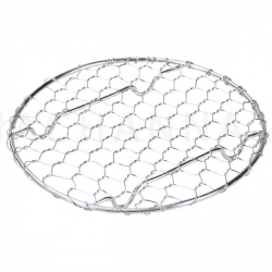 Stainless Round Net for Tonkatsu 11.5 cm