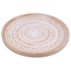 Round Cafe Plate 8" (Clay Strom)