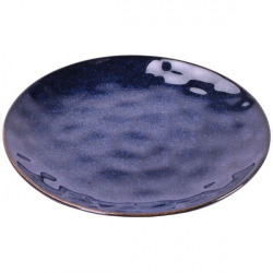 Round Plate 8" (Deep Blue)
