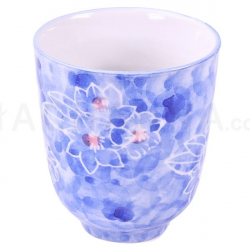 Tea Cup 180 ml (Blue Flower)