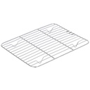 ตะแกรงรองของทอดสเตนเลส 26x20x2 ซม. (18-8)