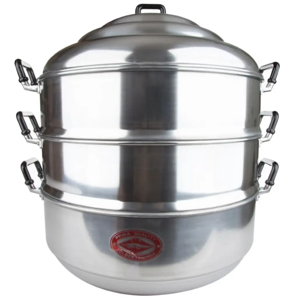 3 Tier Aluminum Steamer 36 cm