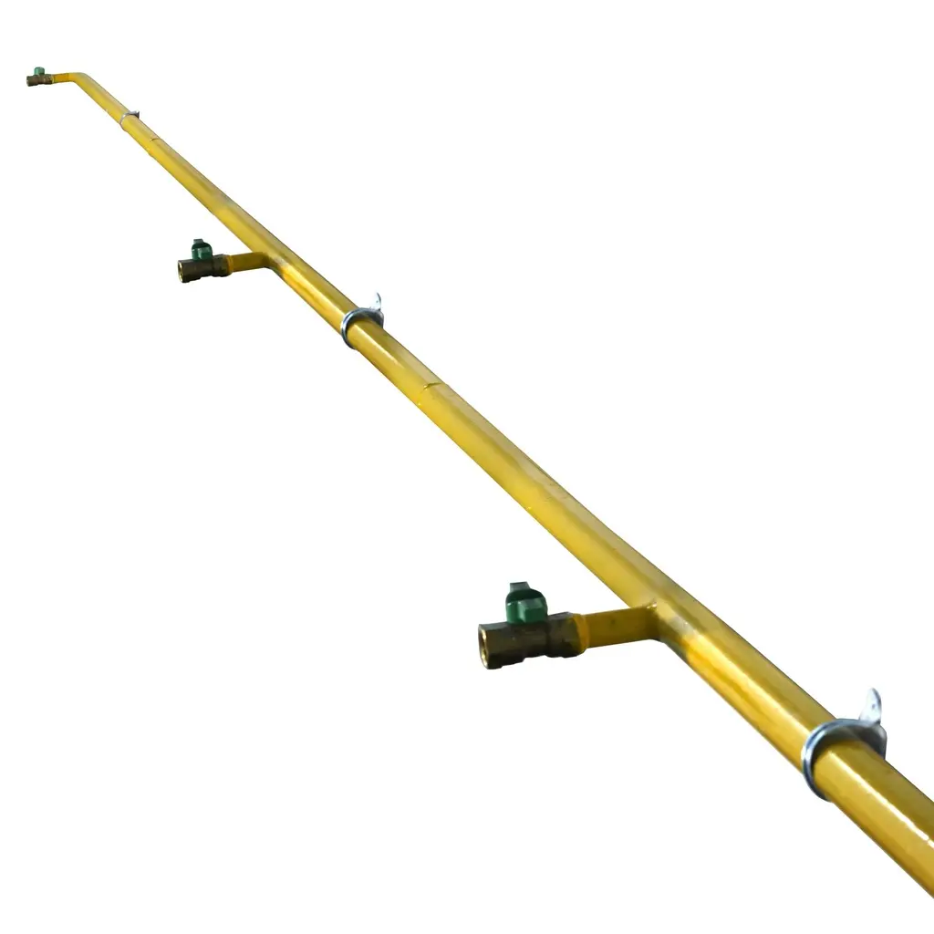 Seamless Black Steel Gas Pipe Installation 1/2" (Up to 15 m)