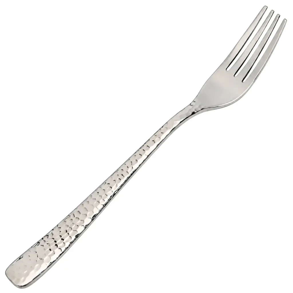 デザートフォーク 14.2 cm (鎚目, 18-8)