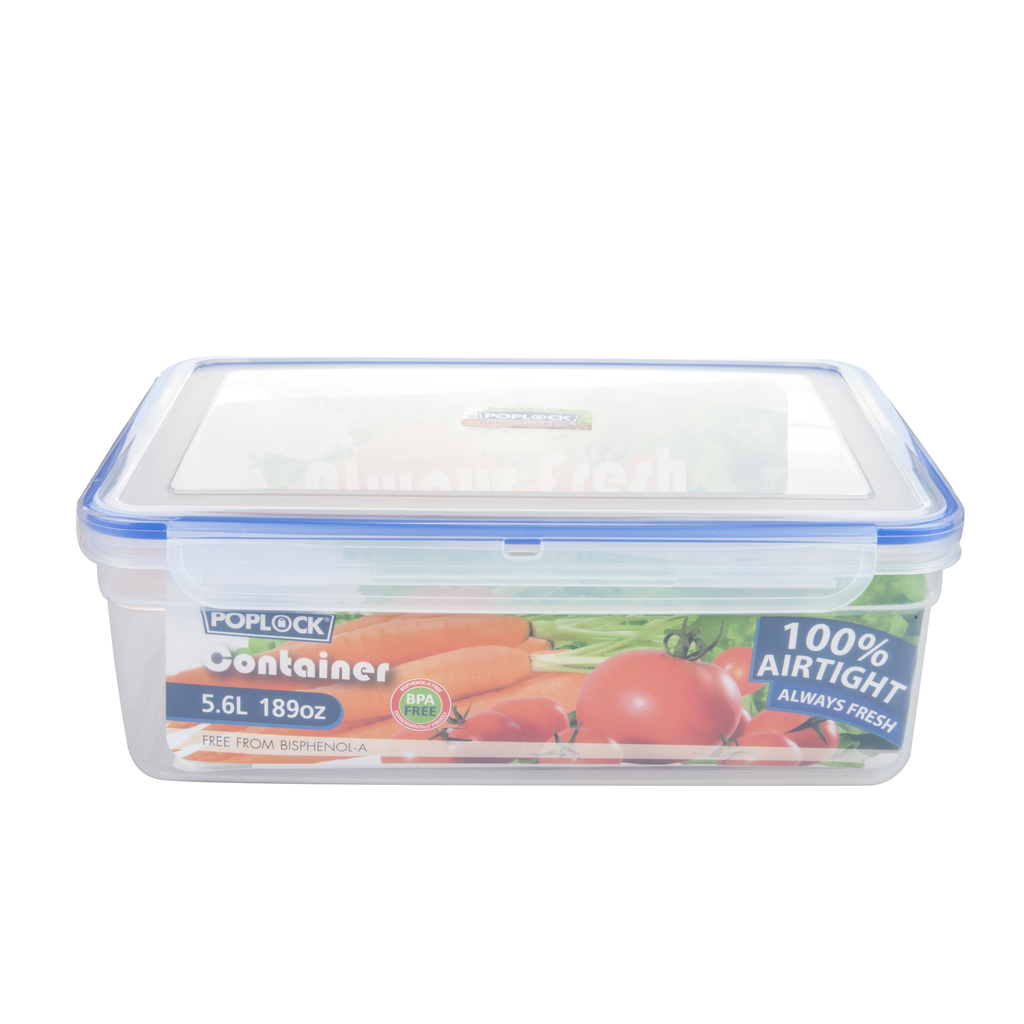 食品保存容器 5,600 ml (POPLOCK, #9126)