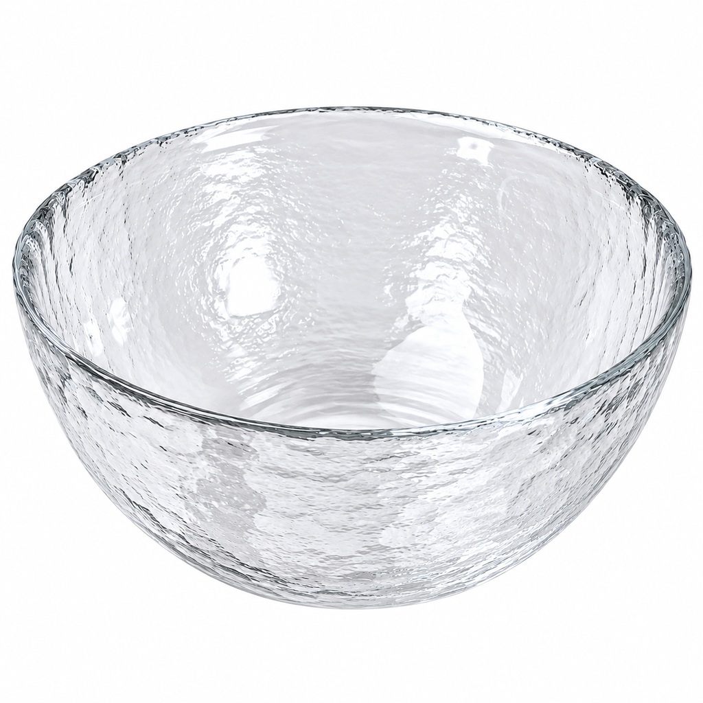 Hammered Glass Bowl 12.5 cm